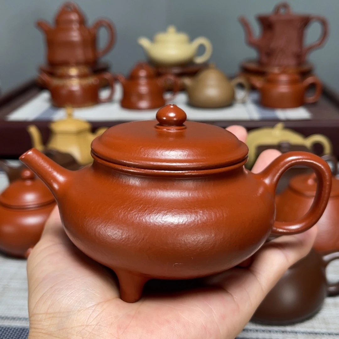 茶壶紫砂邂*全手工制作170cc