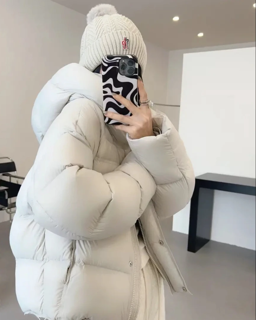 【万象专属】90白鹅绒泡芙短款云感泡芙零压面包羽绒服