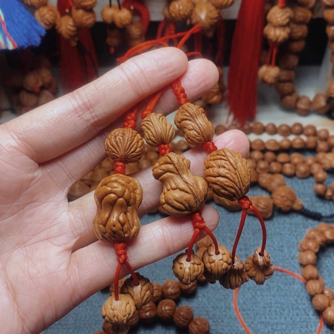 吊坠桃核桃枭挂件1