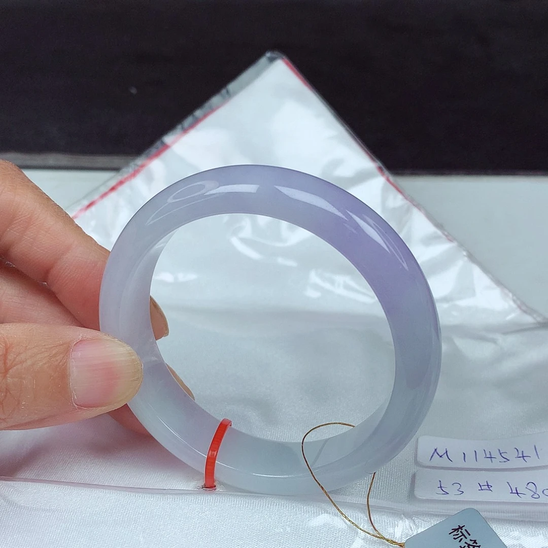 未镶嵌手镯翡翠53圈4541