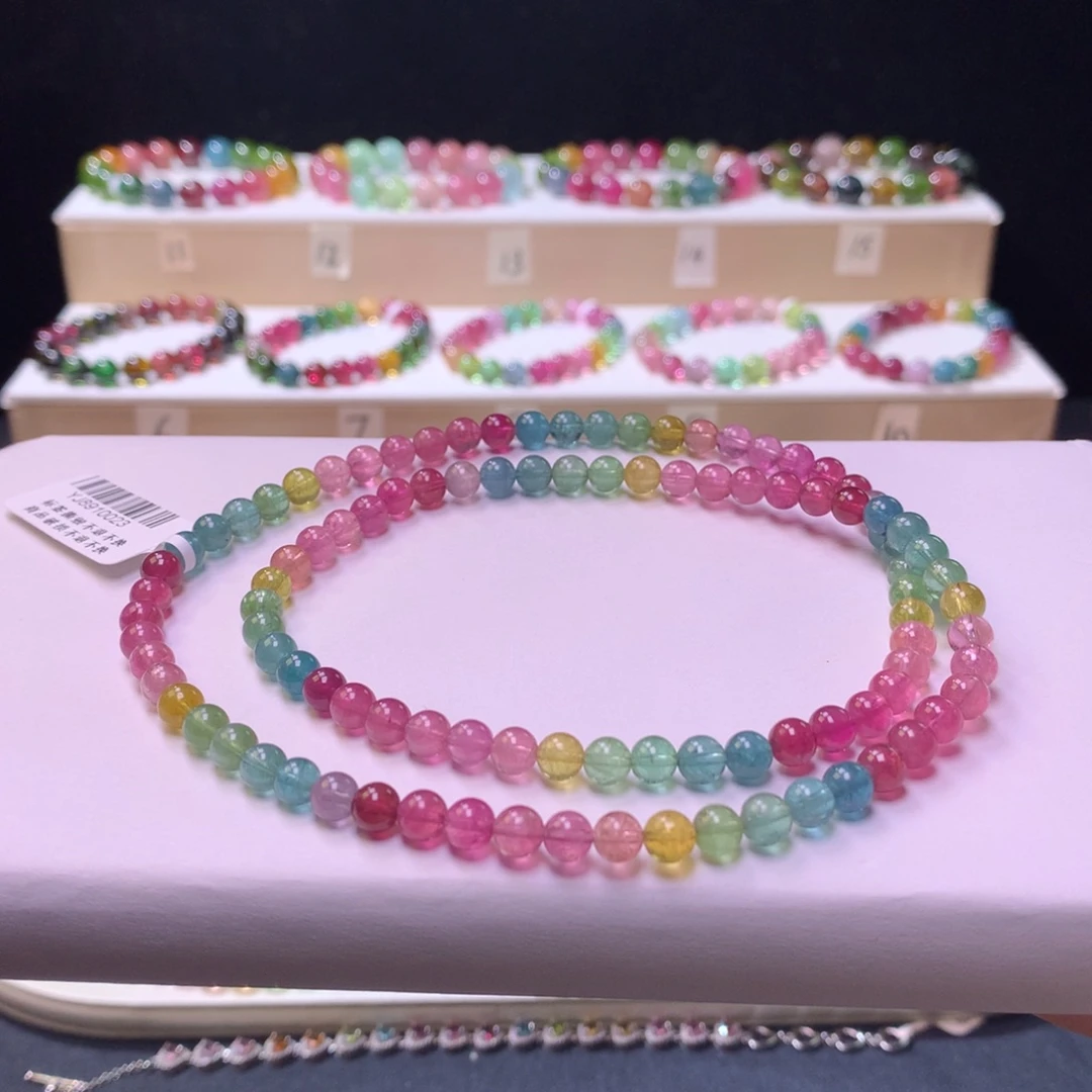 未镶嵌手链碧玺碧玺