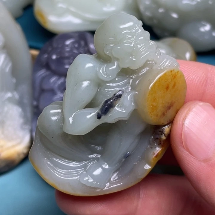 颈饰未镶嵌和田玉