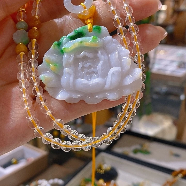 翡翠未镶嵌耳饰翡翠