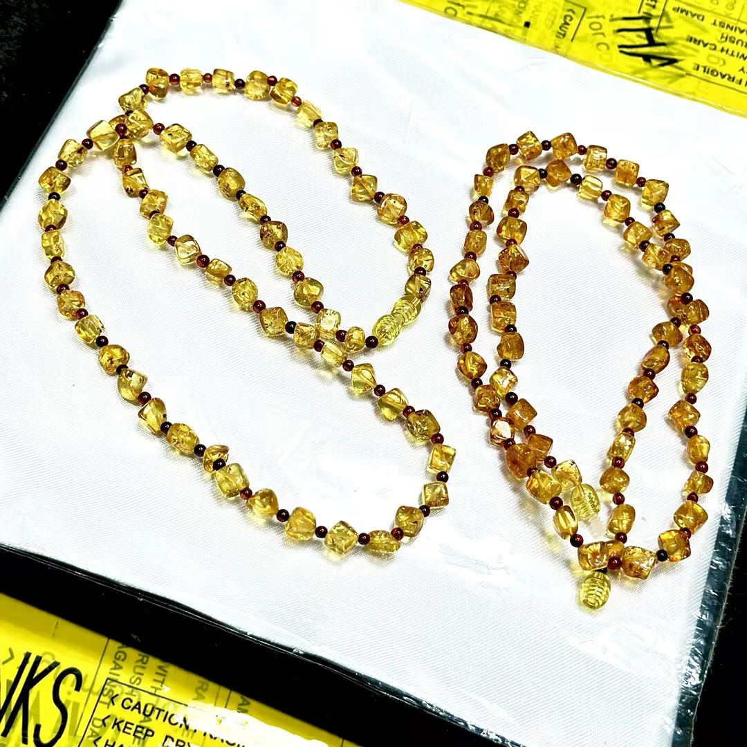 【CH】琥珀随型项链（多样性发其一）