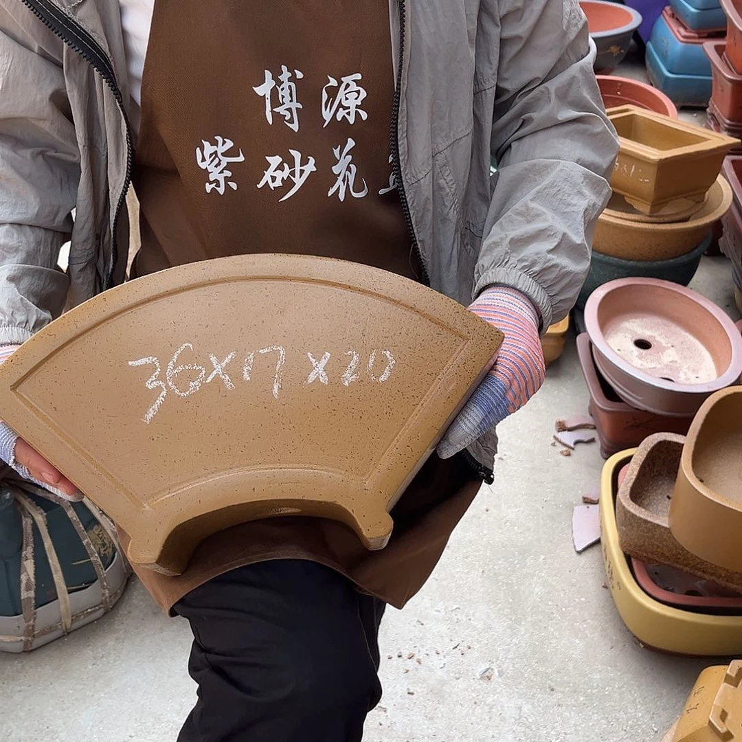 紫砂花盆盆景艺术