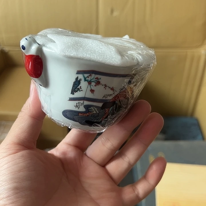 瓷片九谷烧宝瓶瓷器瓷器