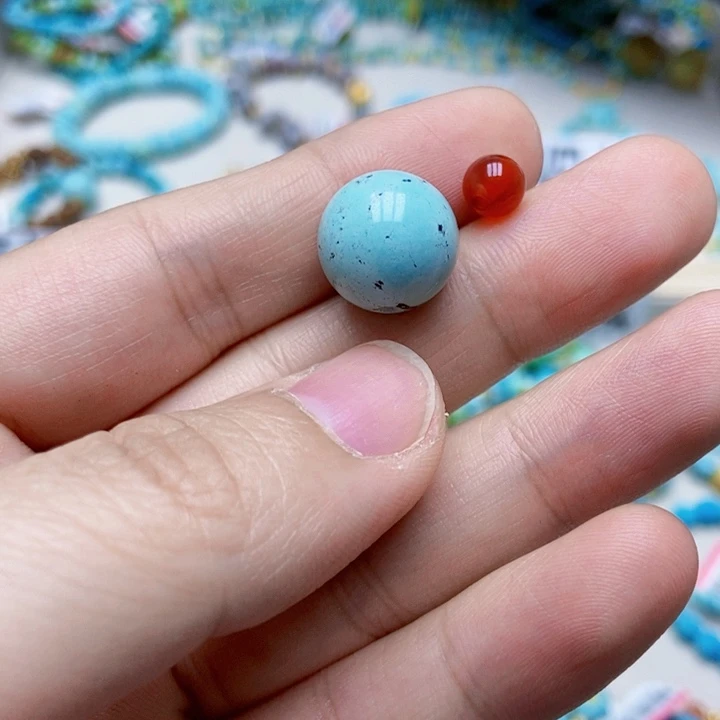 绿松石未镶嵌挂件91