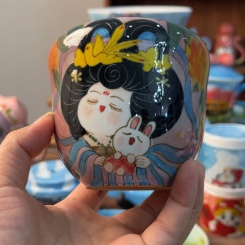 炉景德镇釉下手绘陶瓷