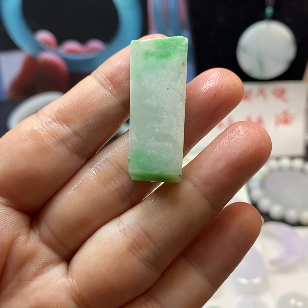 散珠翡翠有色豆子5