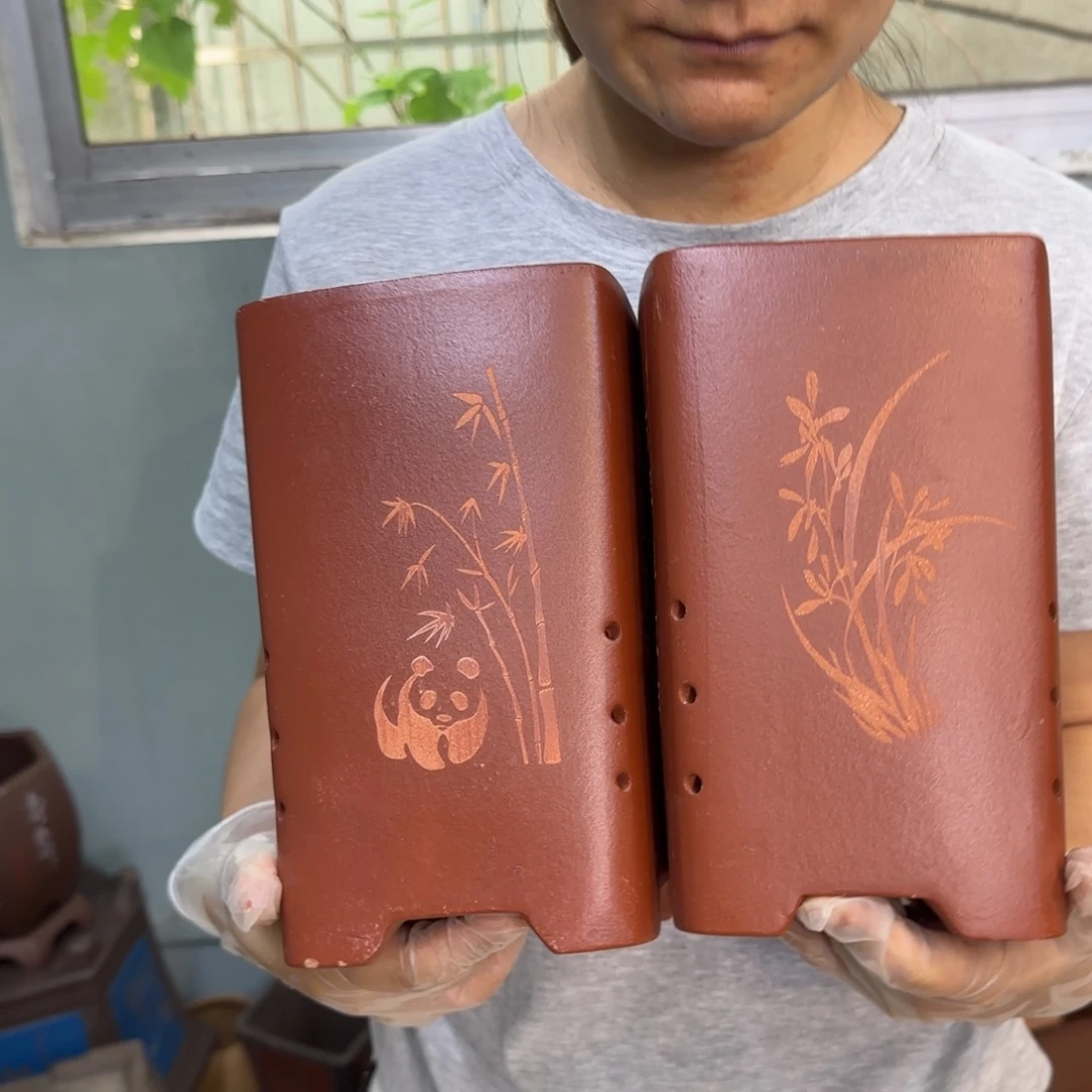 紫砂花盆紫砂口径14