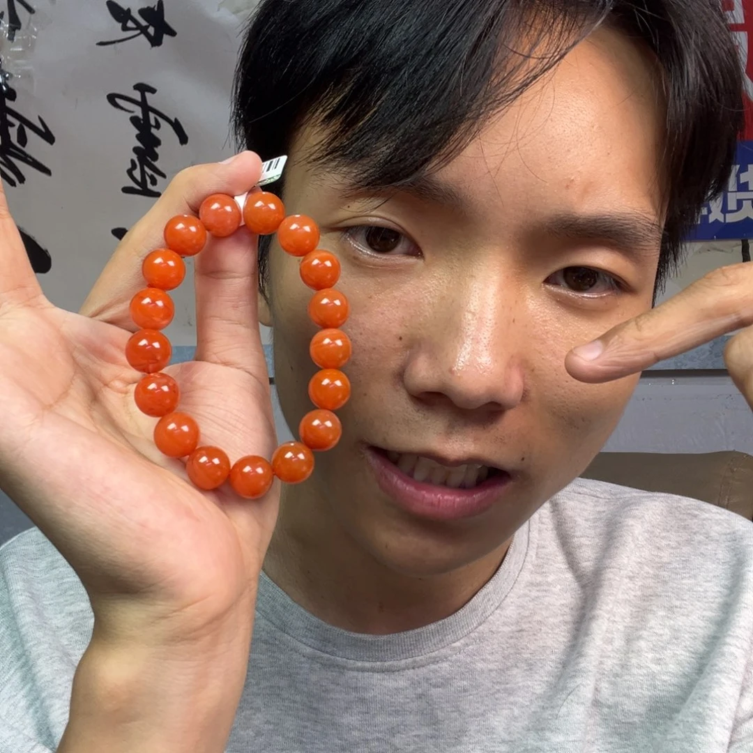 颈饰未镶嵌南红玛瑙多样性高端南红卡12手串