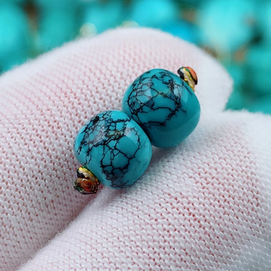 未镶嵌绿松石颈饰8mm