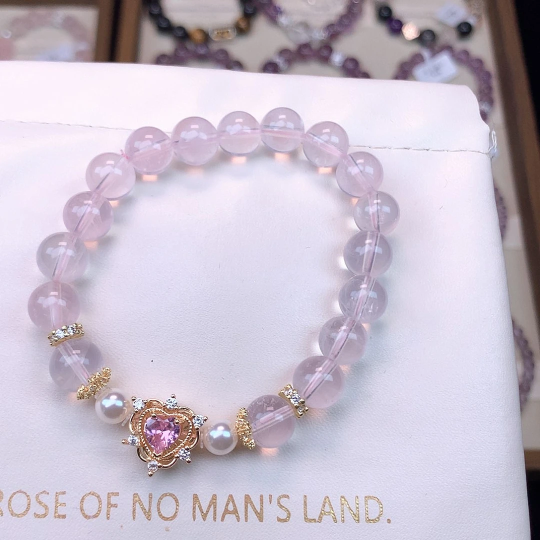 可***痛水晶手链未镶嵌水晶手链