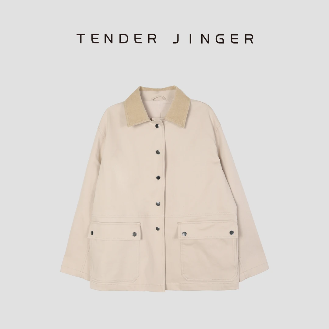 Tender Jinger【专柜】巴恩风夹克外套T51FCC80438