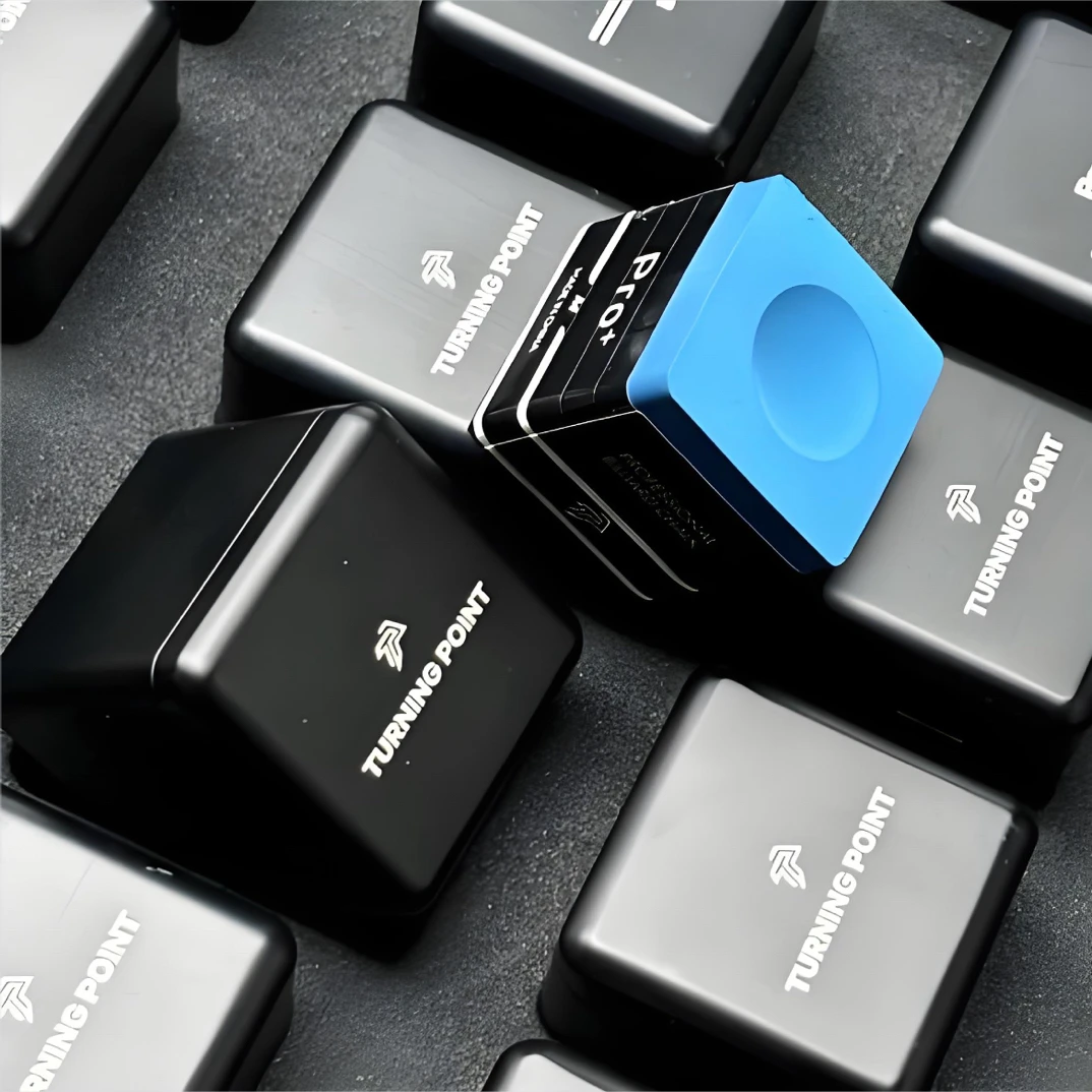 TP pro+台球巧克粉职业TP巧克粉磁吸魔盒台球装备