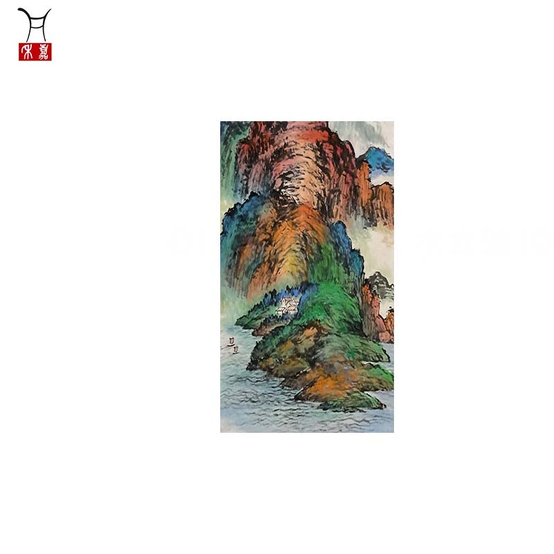 O1068山水立轴100x68/6平尺