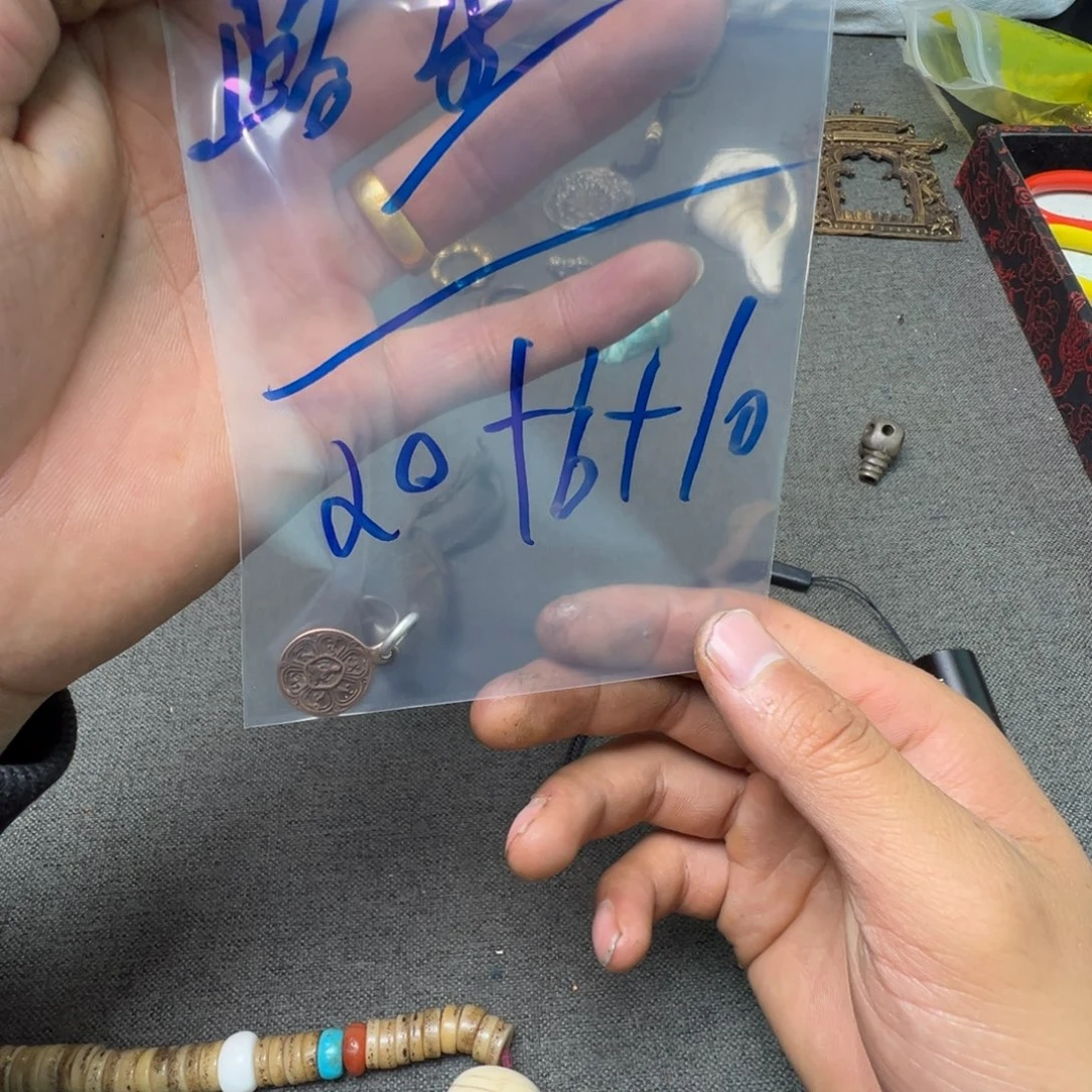 路***笙手串/手链鹿骨珠子珠子的颜色也很好看