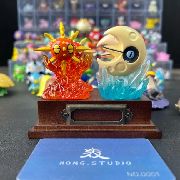 【太阳岩月石现货】神奇宝贝手办玩具男生口袋玩具