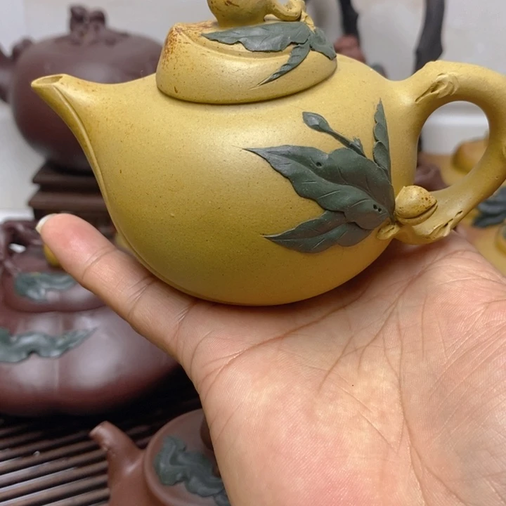 紫砂茶杯敲*下原矿小桃子