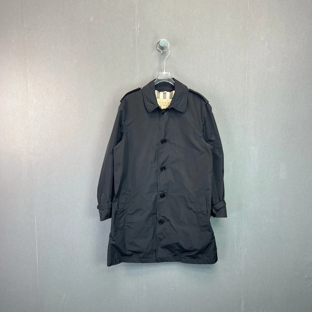 95新 BURBERRY/博柏利 M码/单排扣防风宽松外套/11065797