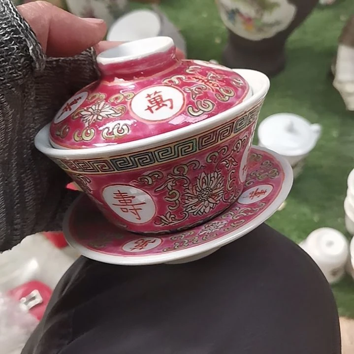 摆件，烧制问题都是正常的13号有色差