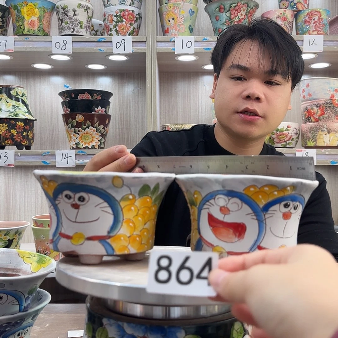 花盆紫砂瑕疵瑕疵864