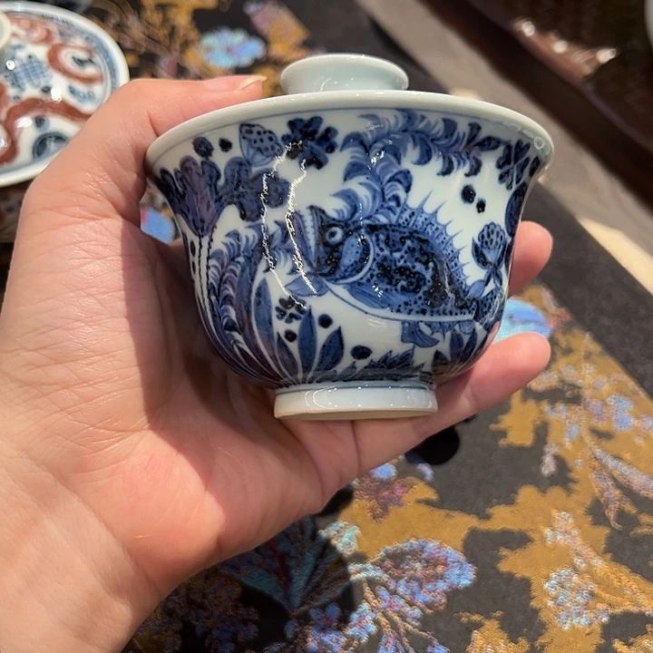 元青拙手仿元青花
