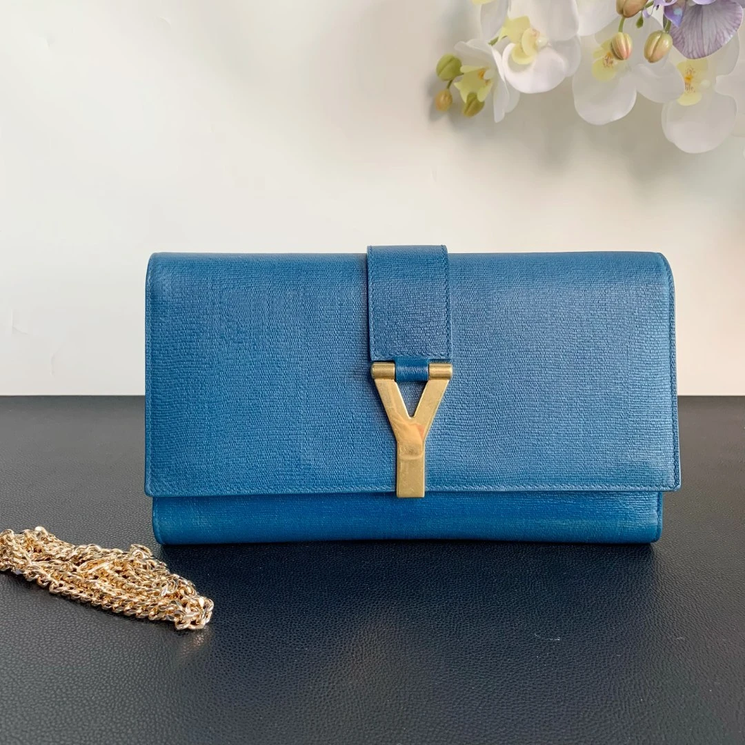 95新 YSL/圣罗兰 【98新】YSL Y cabas手拿单肩