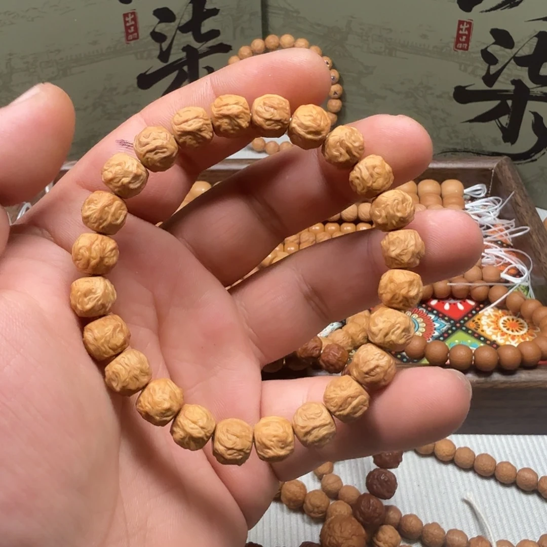 不***唐猴头核桃手串龙蛇