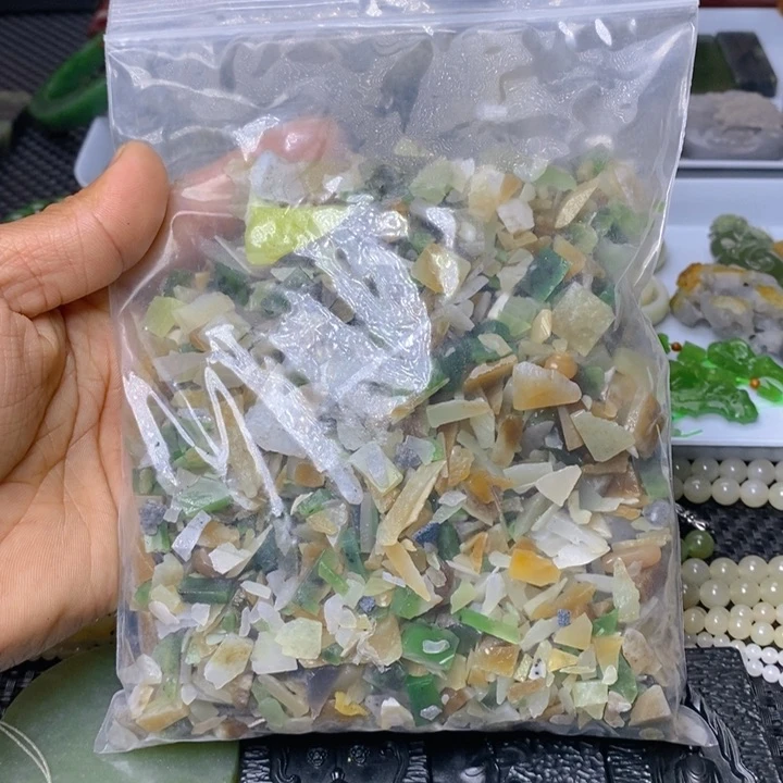 和田玉珠宝半成品未镶嵌