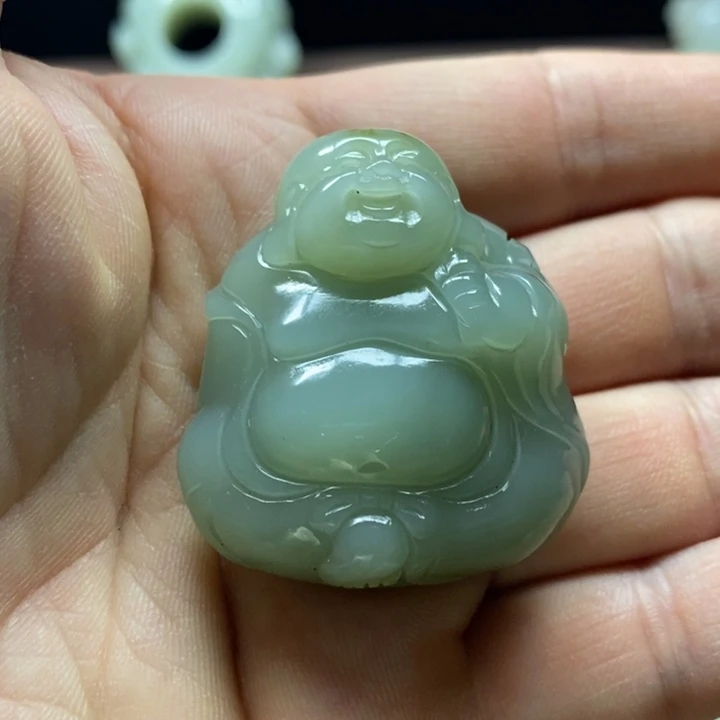 和田玉（青玉）未镶嵌颈饰