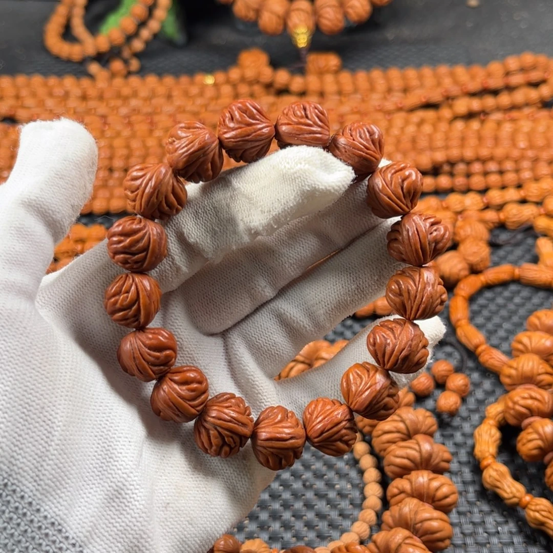 桃核手串W6号链接手串