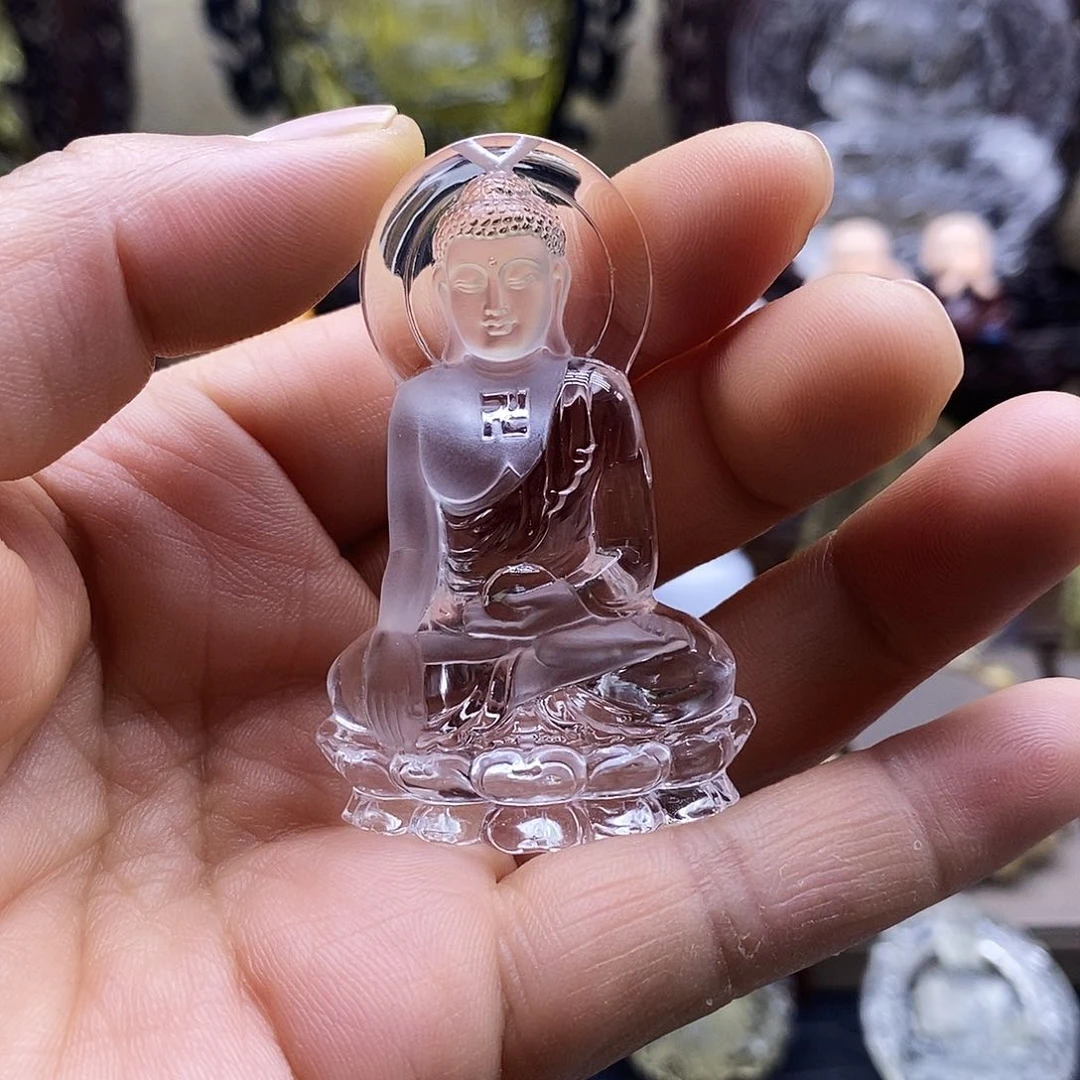 水晶颈饰未镶嵌未镶嵌水晶八**哥