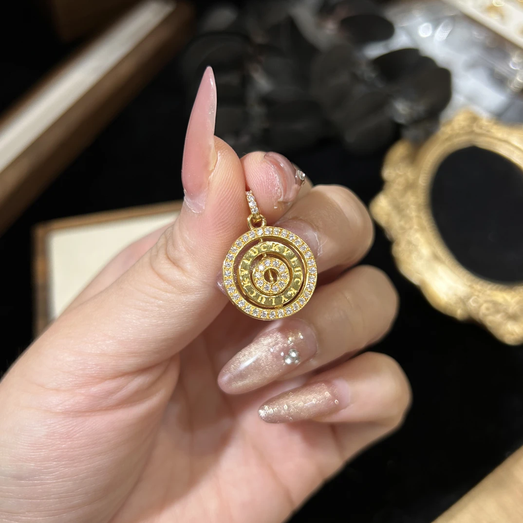 足金精品工艺吊坠