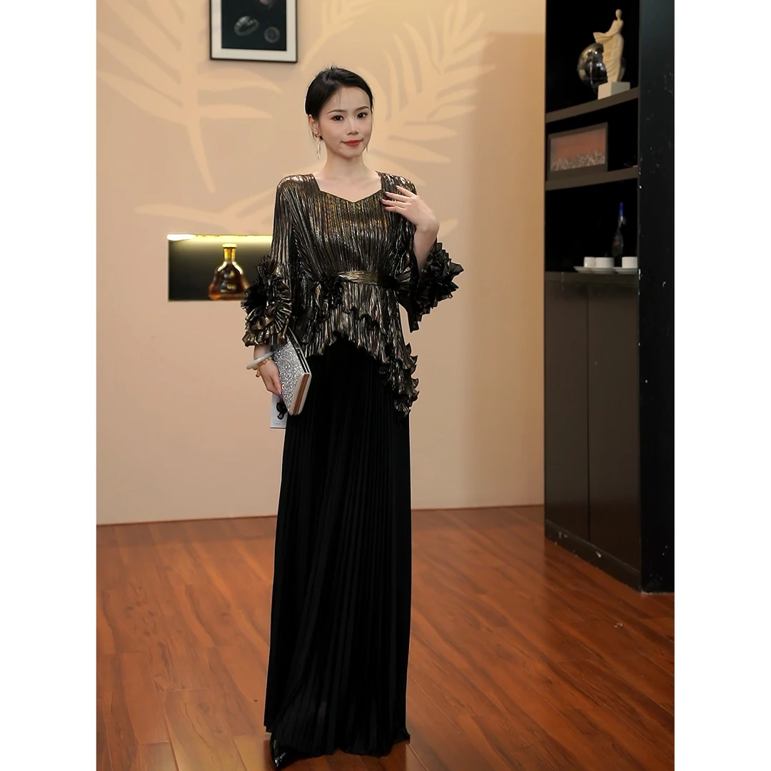 3315三宅风套装春夏新款重工绣花时尚洋气减龄宽松显瘦套装裙