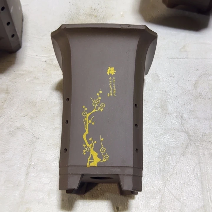 紫砂紫砂花盆破损补发