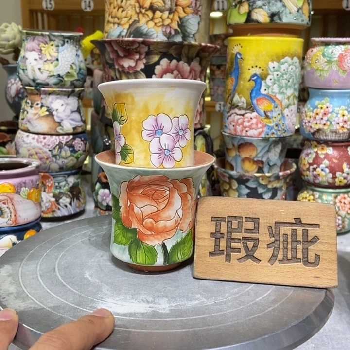 景德镇艺术手绘作品