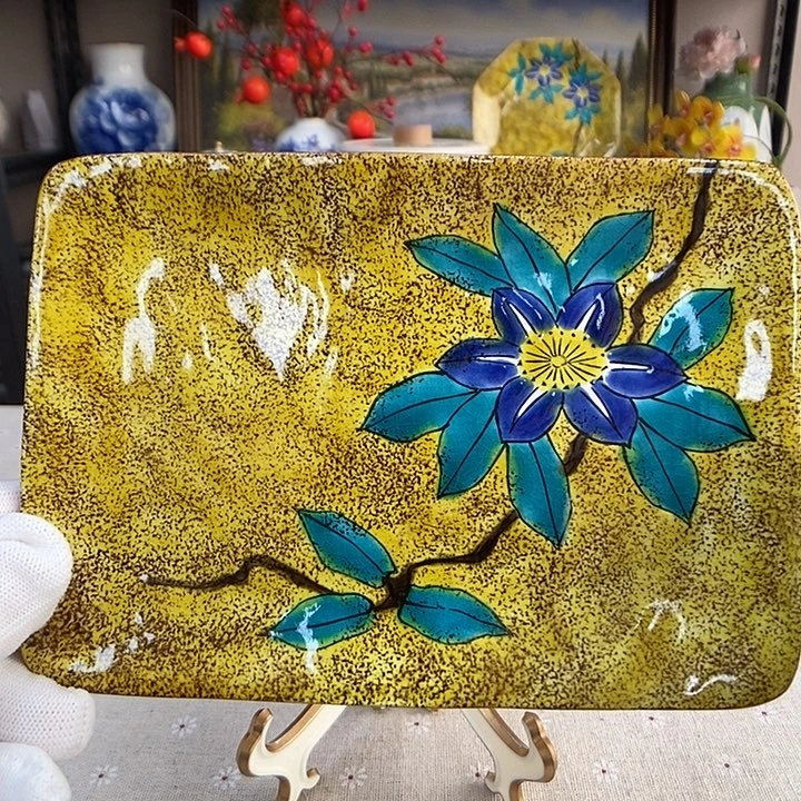 瓷片口径17进口瓷器