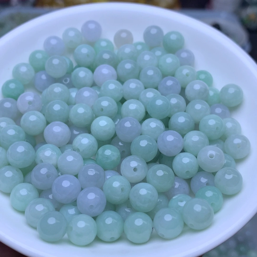 【闪购商品】未镶嵌手链翡翠卡7.8冰紫绿25个