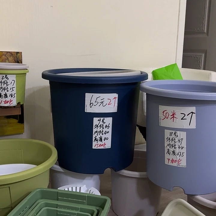 麥***拾白色6号5个盆10个托