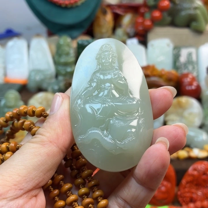 璞***玉和田玉未镶嵌颈饰