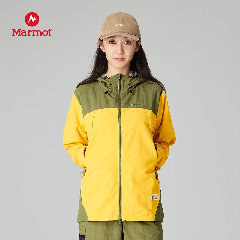 MARMOT土拨鼠 Systema系列 女款 户外运动风直下摆梭织夹克