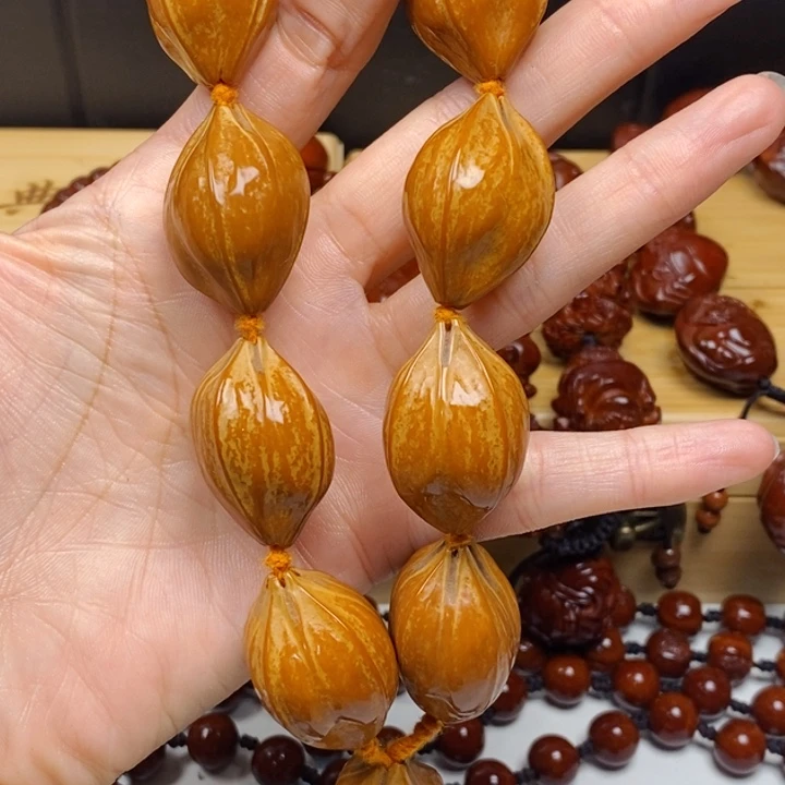 橄榄核吊坠郝**安橄榄核手串