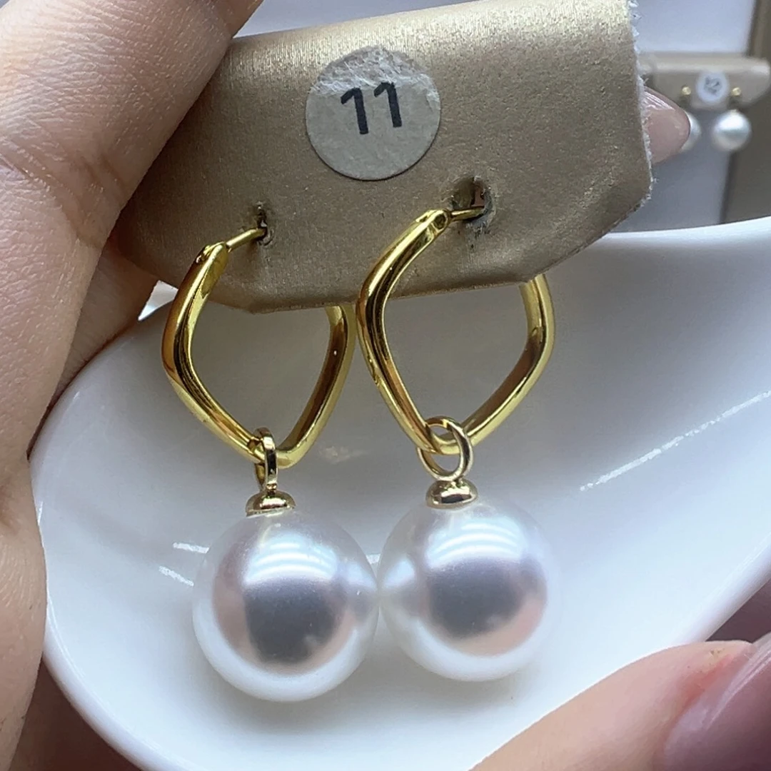 未镶嵌淡水珍珠耳饰