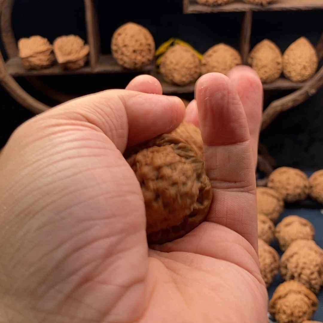 文玩核桃把件林***嘶39二一年汉高楼