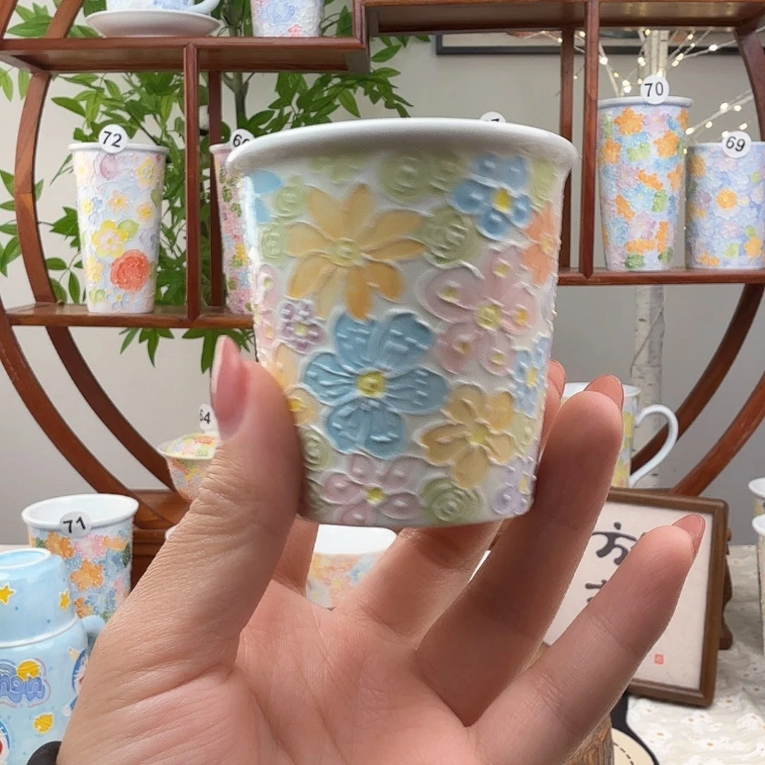 摆件陶05景德镇手绘高温釉下彩