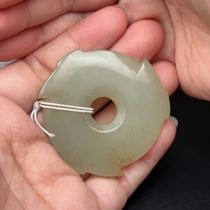 未镶嵌和田玉挂件海*