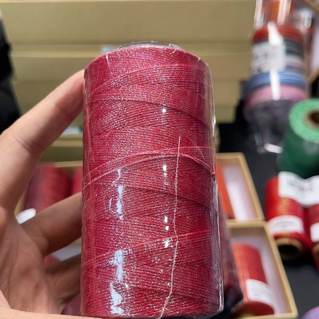 0.5高端闪金扁蜡3419红色100克