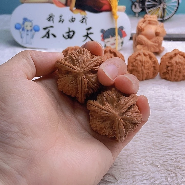 把件文玩核桃龍*五三棱