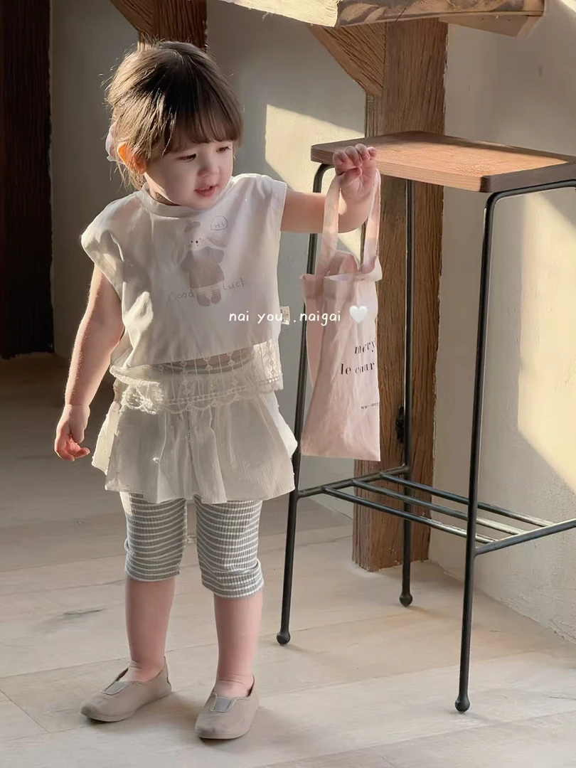 1815-NG夏款花边韩版套装